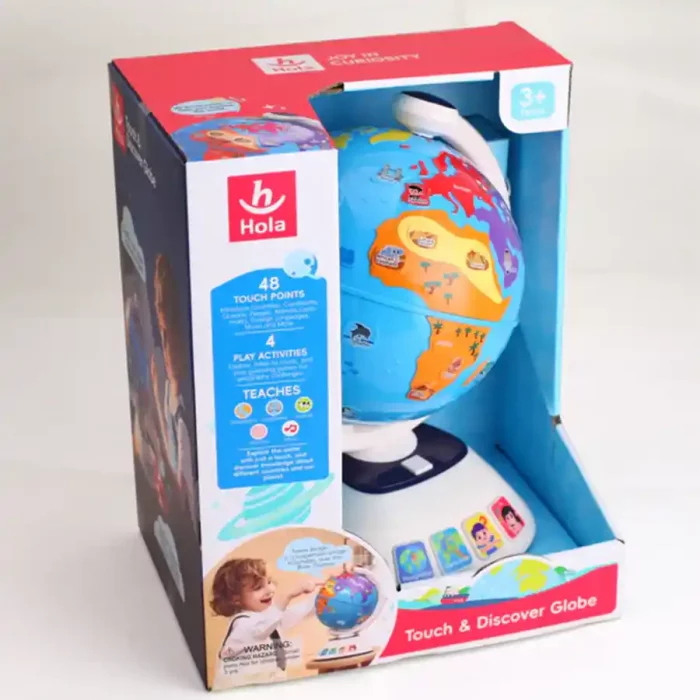 اسباب بازی کره زمین موزیکال هولی تویز Huile Toys کد HE8985