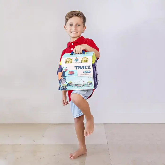 اسباب بازی ساختنی ریل قطار 147 تکه کد 89957