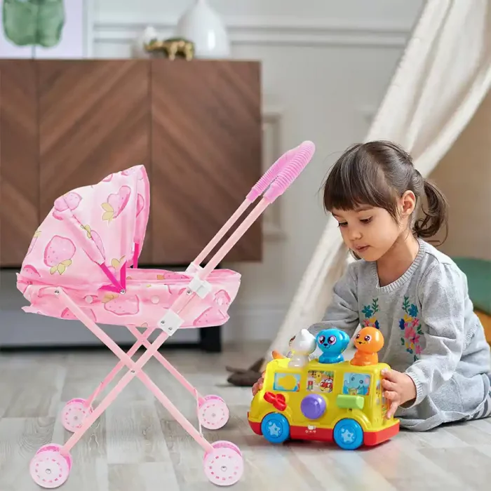 کالسکه عروسک طرح توت فرنگی کد 6909815