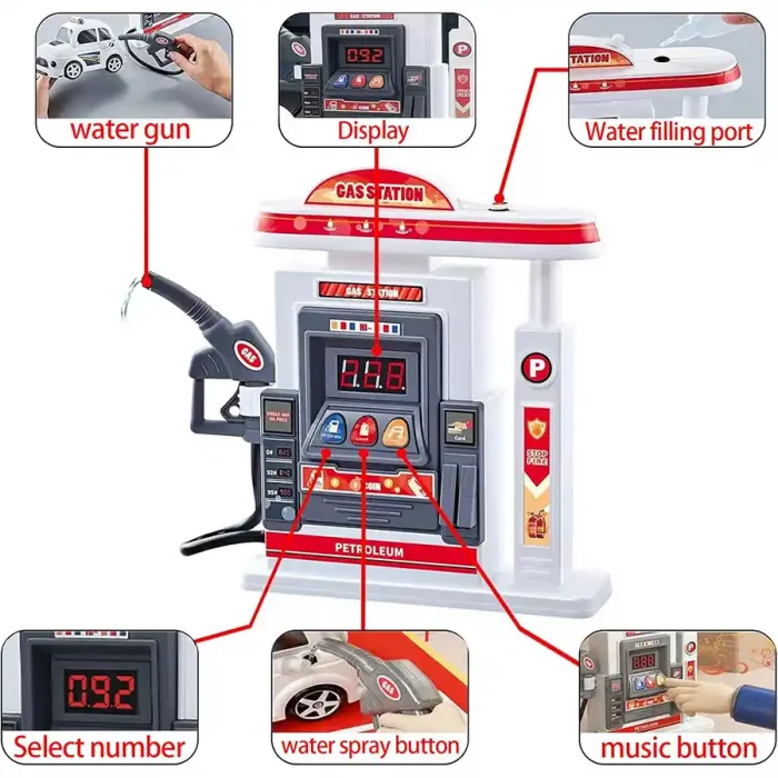 اسباب بازی پمپ بنزین کد 375A