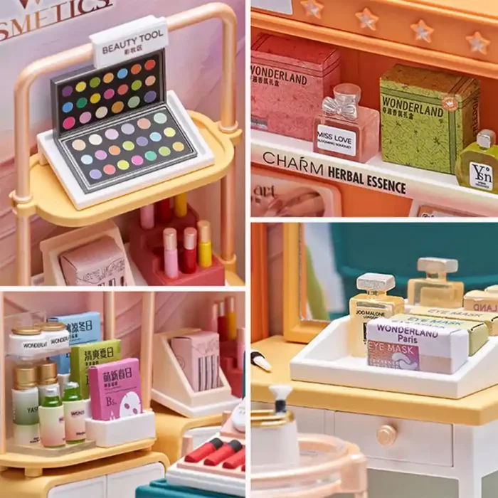 کیت خانه سازی مینیاتوری مدل سالن زیبایی کد 8003