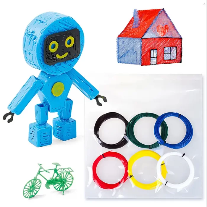 فیلامنت رنگی قلم سه بعدی کد 6918394