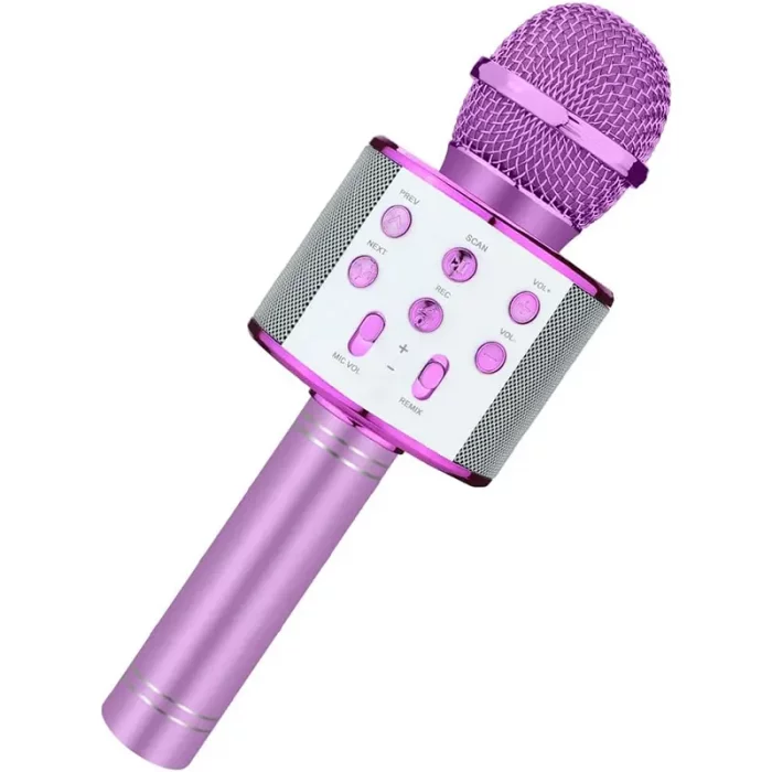 میکروفون اسباب بازی بلوتوثی اسپیکر دار کد WS858