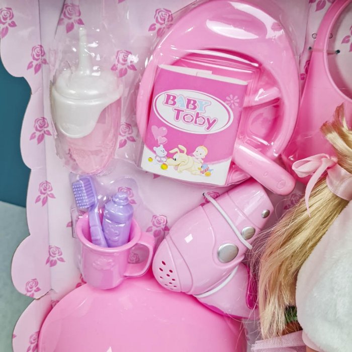 عروسک دخترانه جیشی موزیکال با لوازم کد 6600526