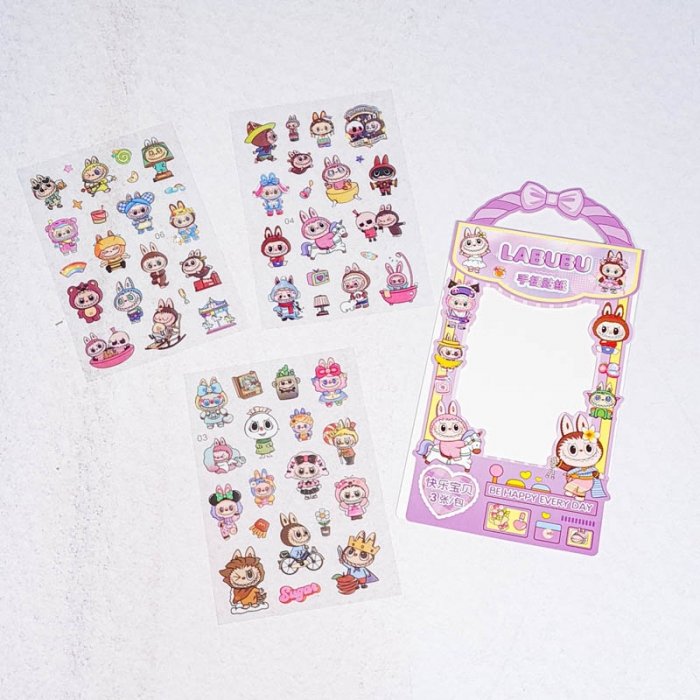 استیکر فانتزی لبوبو کد SZ355