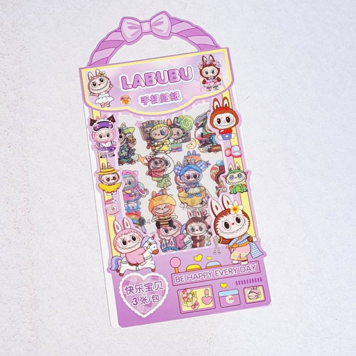 استیکر فانتزی لبوبو کد SZ355