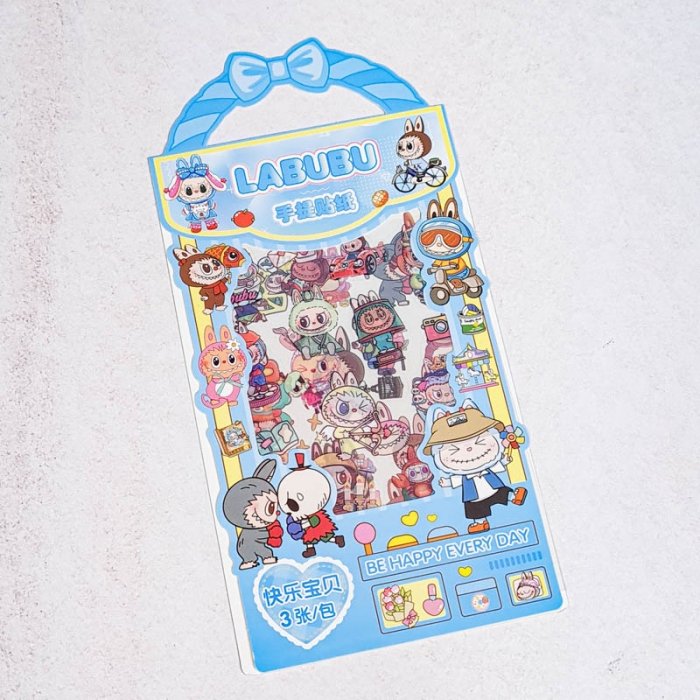 استیکر فانتزی لبوبو کد SZ355