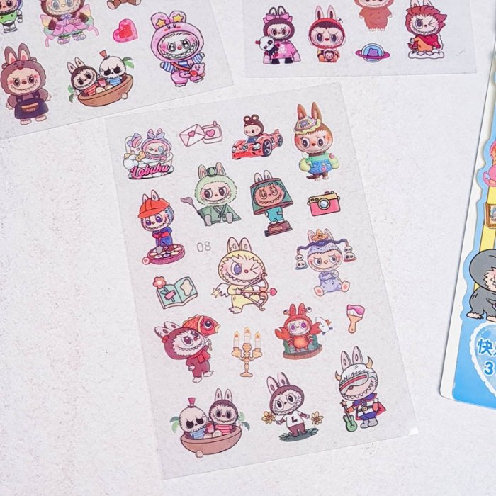 استیکر فانتزی لبوبو کد SZ355