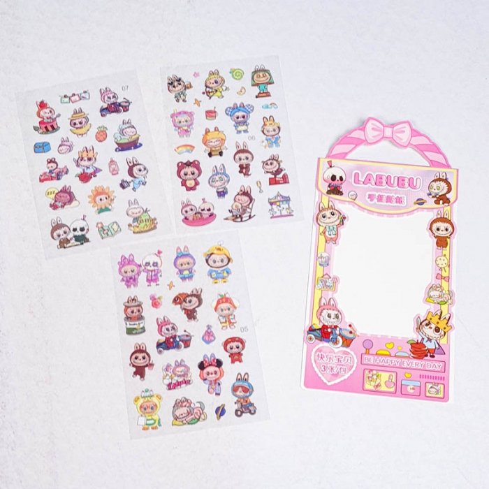 استیکر فانتزی لبوبو کد SZ355