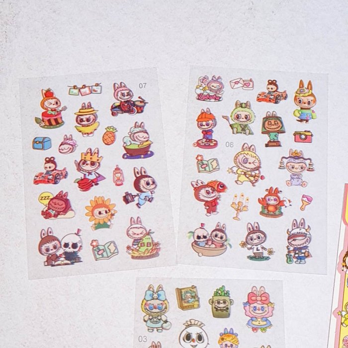 استیکر فانتزی لبوبو کد SZ355