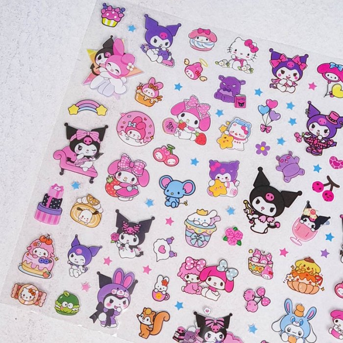 استیکر فانتزی رولی مدل کرومی کد 835511