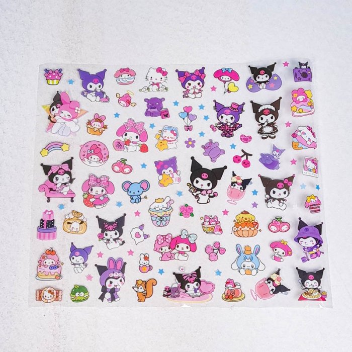 استیکر فانتزی رولی مدل کرومی کد 835511