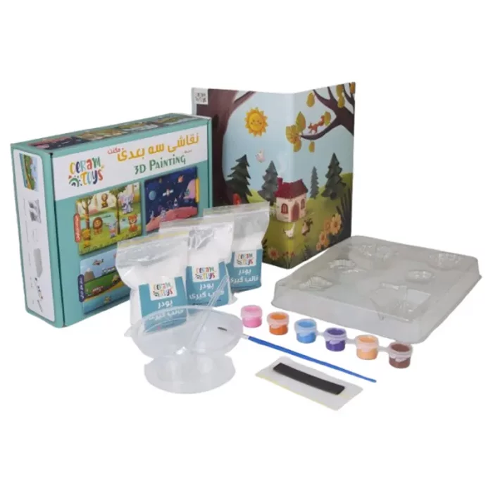 کیت قالب گیری و نقاشی سه بعدی کد 6905133
