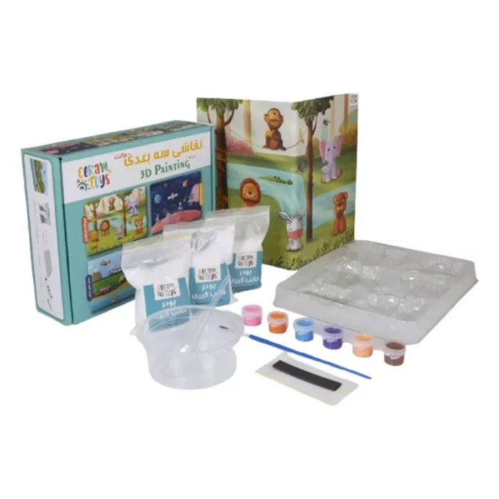 کیت قالب گیری و نقاشی سه بعدی کد 6905133