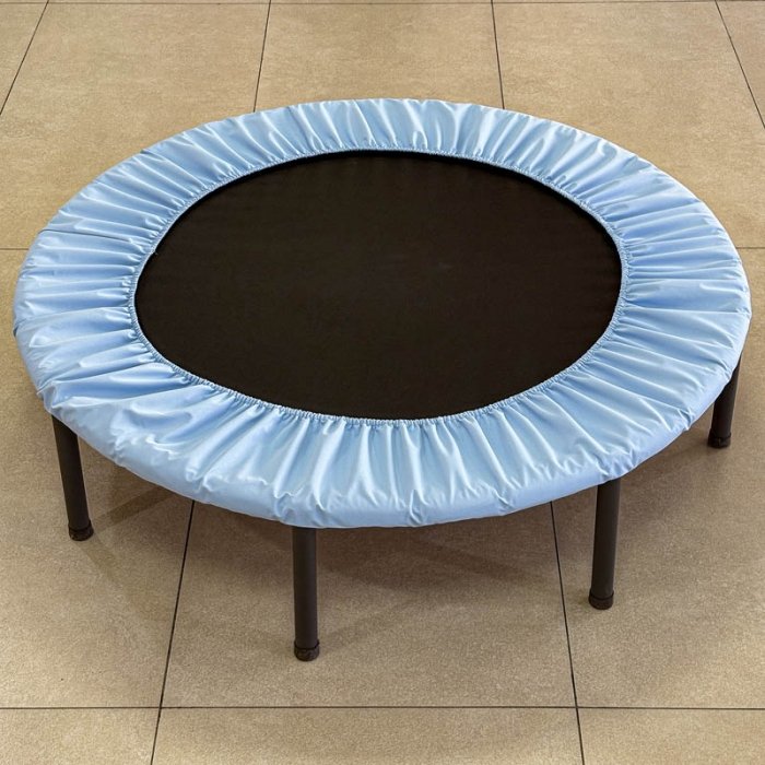 ترامپولین جامپینگ کودک کشی قطر 120 سانتی متر رنگ آبی مشکی کد 4061758