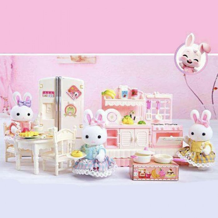 اسباب بازی خانه خرگوش ست آشپزخانه BAY DREAMY کد 6617