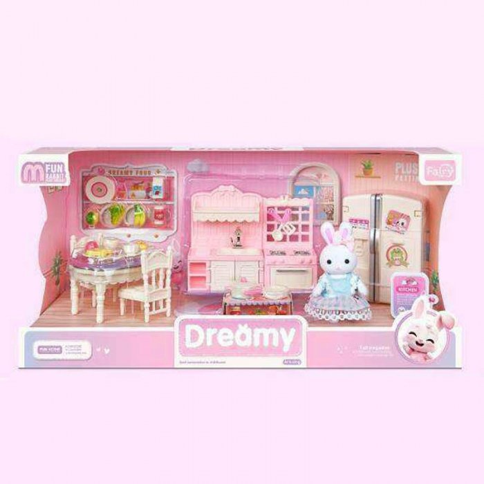 اسباب بازی خانه خرگوش ست آشپزخانه BAY DREAMY کد 6617