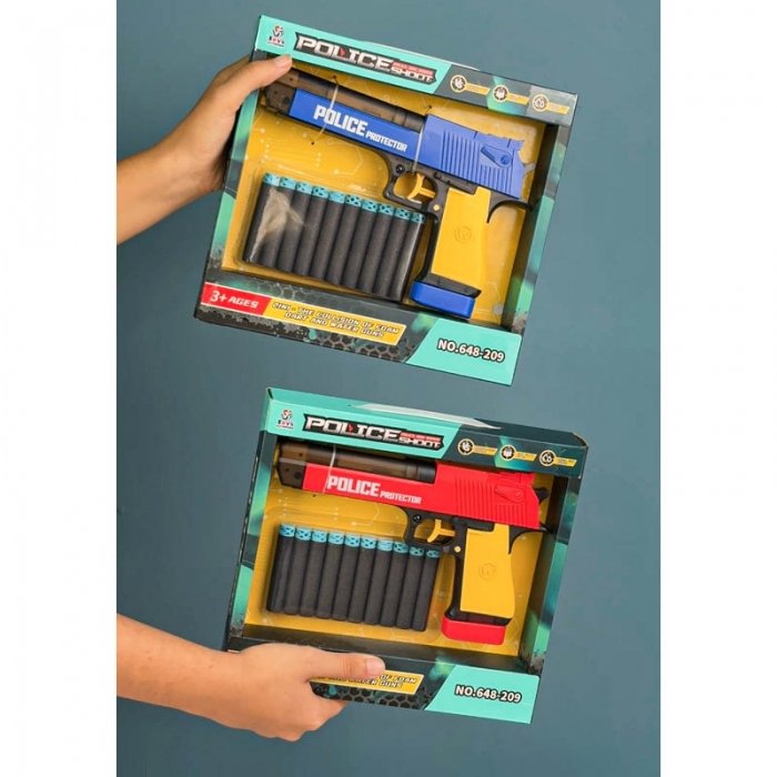 تفنگ اسباب بازی کودک با  آب پاش 2 کاره کد 648209