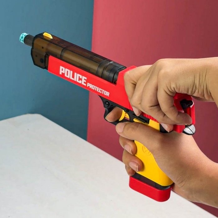 تفنگ اسباب بازی کودک با  آب پاش 2 کاره کد 648209