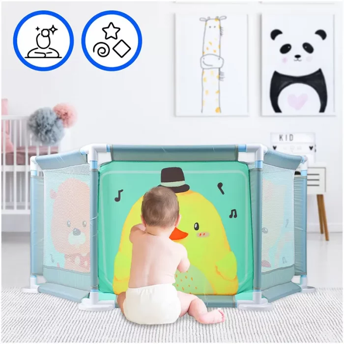 استخر توپ بازی پارچه ای 51 سانتی رنگ سبز کد 1139