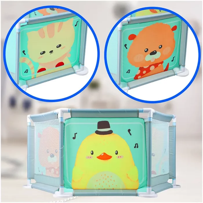 استخر توپ بازی پارچه ای 51 سانتی رنگ سبز کد 1139