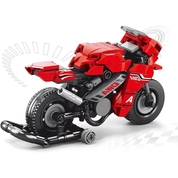 اسباب بازی لگو موتور 400 تکه رنگ قرمز کد 30025