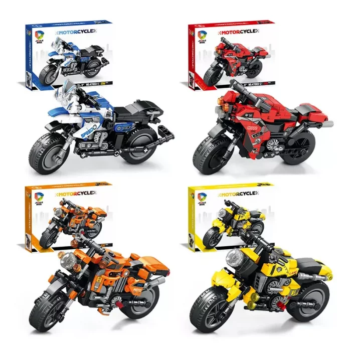 اسباب بازی لگو موتور 251 تکه رنگ  زرد کد P/47003/B