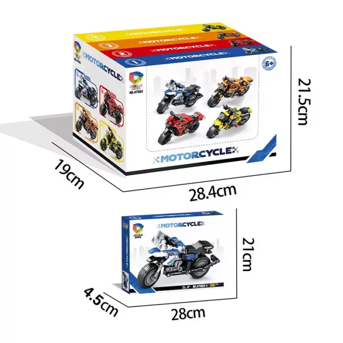 اسباب بازی لگو موتور 272 تکه رنگ قرمز کد P/47003/D