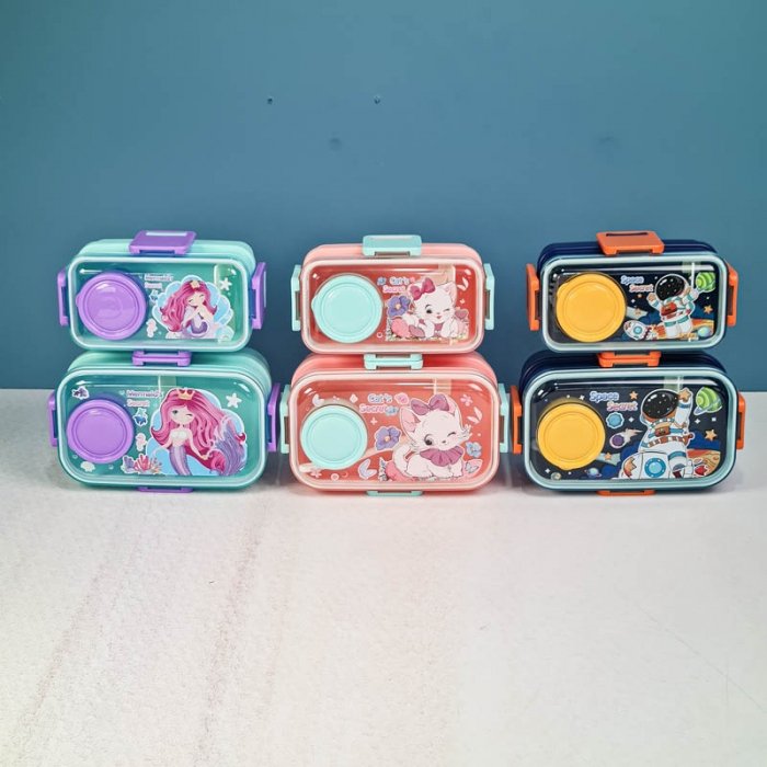 لانچ باکس دو طبقه 700 میل کودک کد 4303717