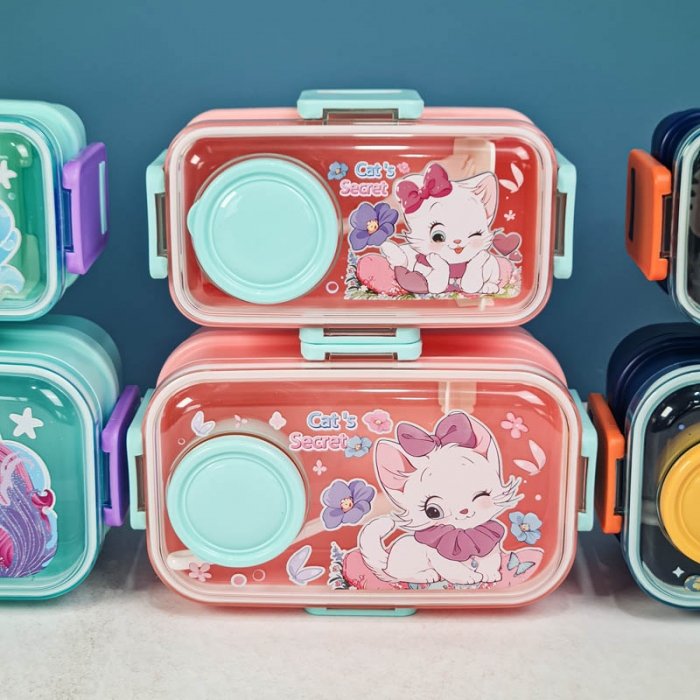 لانچ باکس دو طبقه 500 میل کودک کد 926486