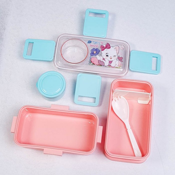 لانچ باکس دو طبقه 500 میل کودک کد 926486