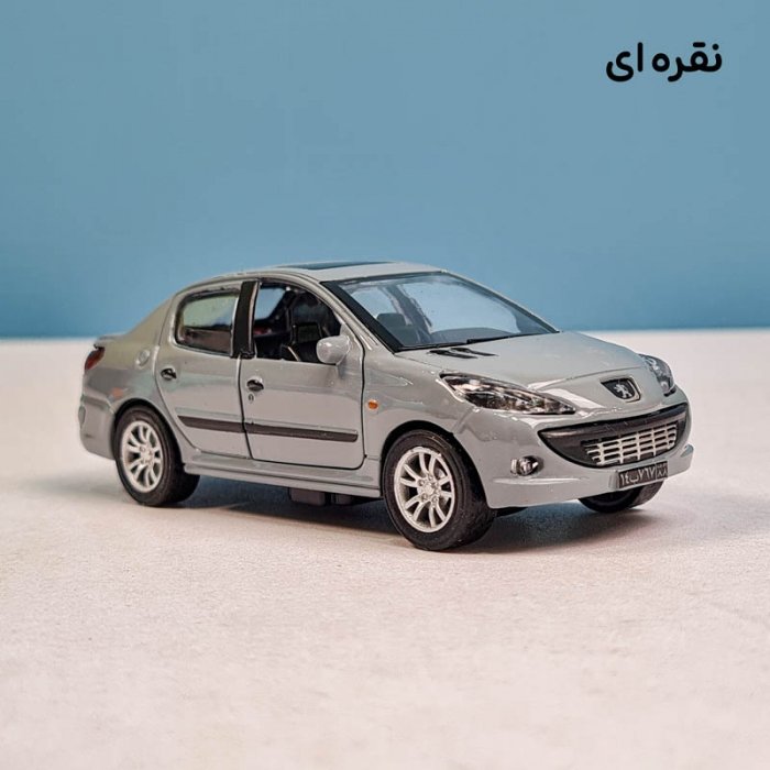 ماکت ماشین پژو 206 صندوقدار SD کد JS1080
