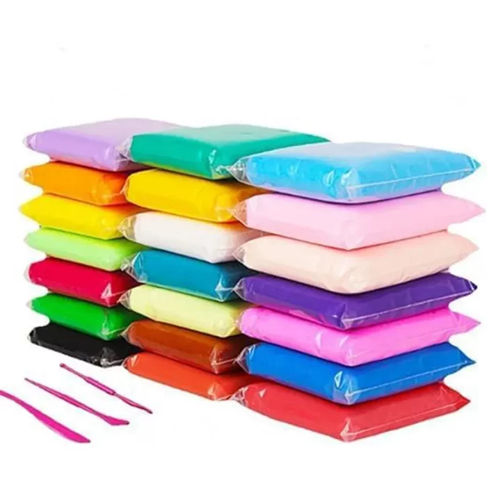 خمیر بازی کلی 24 عددی SUPER CLAY کد 342240