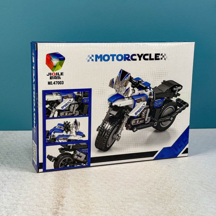 اسباب بازی لگو موتور 281 تکه رنگ  آبی کد P/47003/A