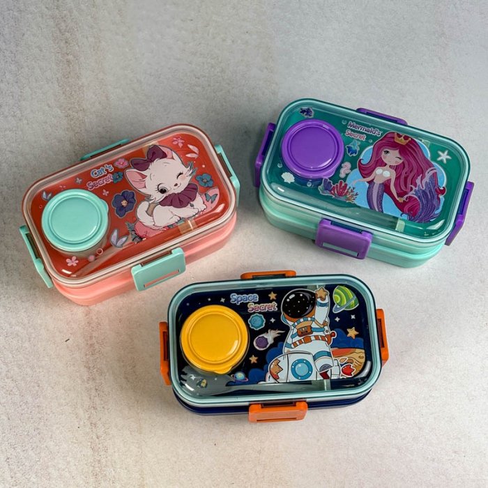 لانچ باکس دو طبقه 700 میل کودک کد 4303717