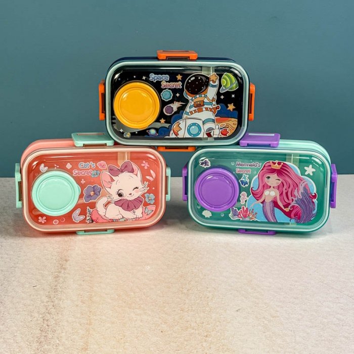 لانچ باکس دو طبقه 700 میل کودک کد 4303717