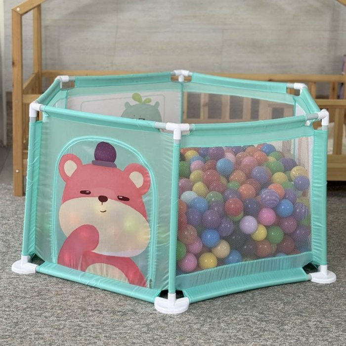 استخر توپ بازی پارچه ای 65 سانتی رنگ سبز کد 1138