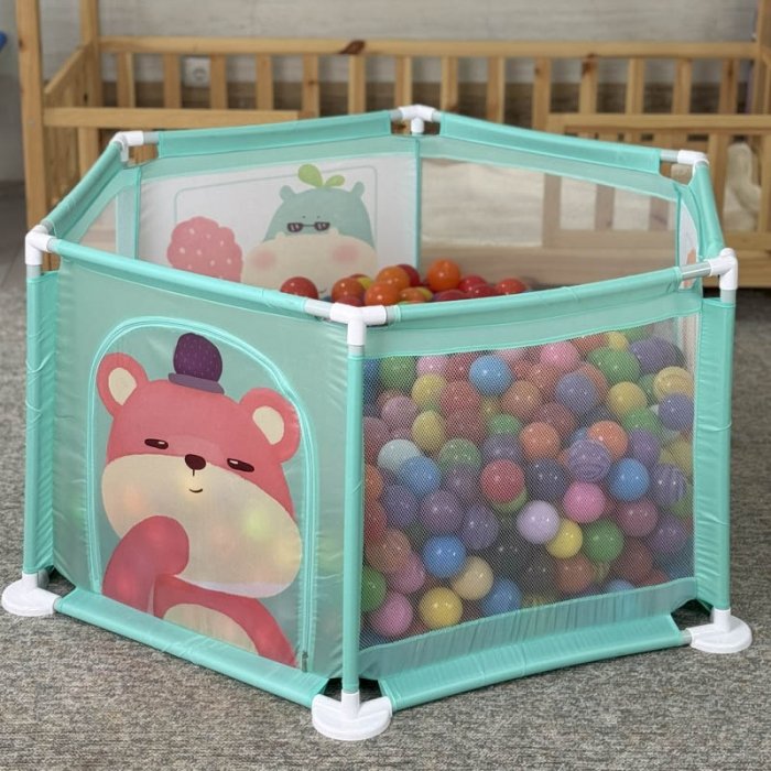 استخر توپ بازی پارچه ای 65 سانتی رنگ سبز کد 1138