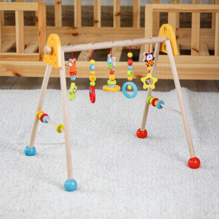 پلی جیم چوبی کودک کد 1524