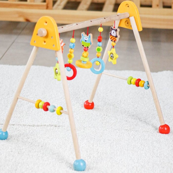 پلی جیم چوبی کودک کد 1524