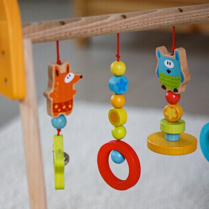 پلی جیم چوبی کودک کد 1524