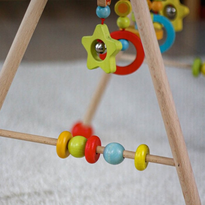 پلی جیم چوبی کودک کد 1524