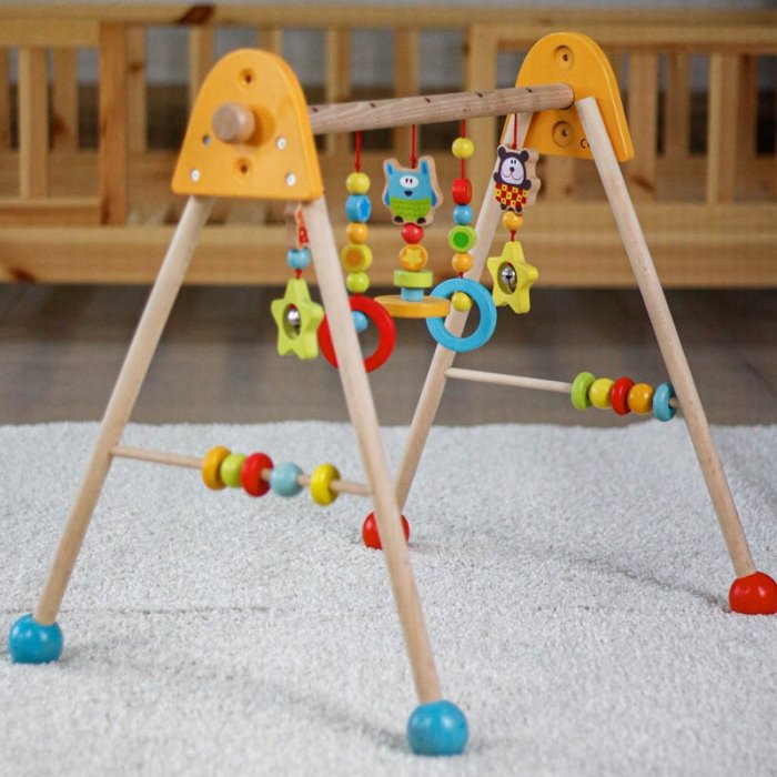 پلی جیم چوبی کودک کد 1524