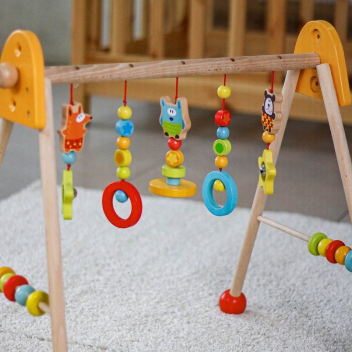 پلی جیم چوبی کودک کد 1524