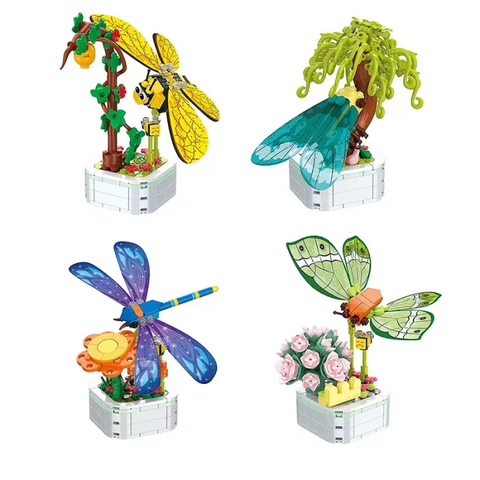 اسباب بازی لگو گل و حشرات مدل زنبور کد 103F2