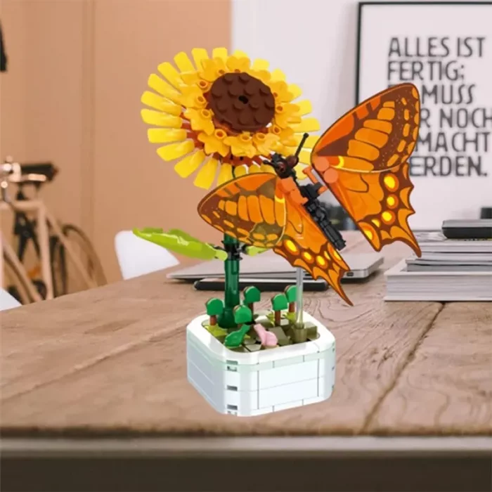 اسباب بازی لگو گل و حشرات مدل پاپلی کد 103F3