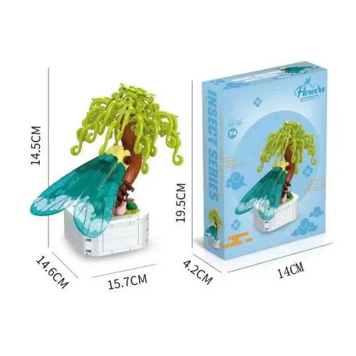 اسباب بازی لگو گل و حشرات مدل جیرجیرک کد 103F4