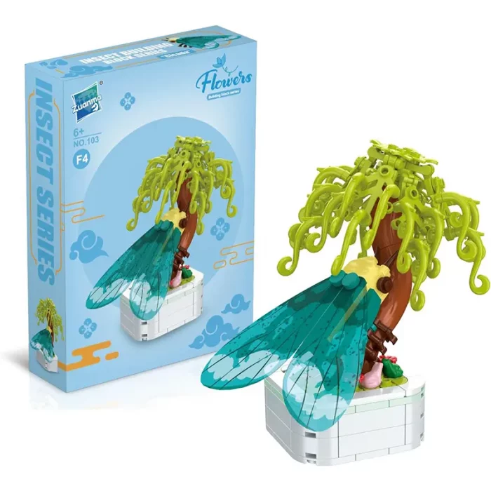 اسباب بازی لگو گل و حشرات مدل جیرجیرک کد 103F4