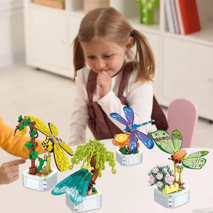 اسباب بازی لگو گل و حشرات مدل پروانه کد 103F8