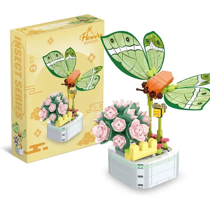 اسباب بازی لگو گل و حشرات مدل پروانه کد 103F8